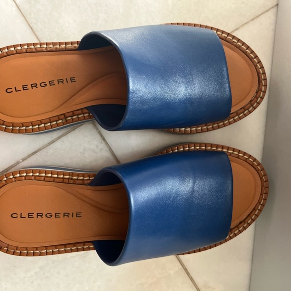 Clergerie  Made in France, beautiful blue, size 6 - Picture 3 of 5